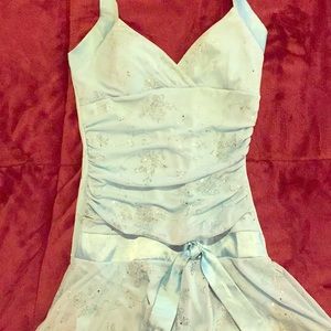 Juniors Angel Blue Sparkle Dress ❄️